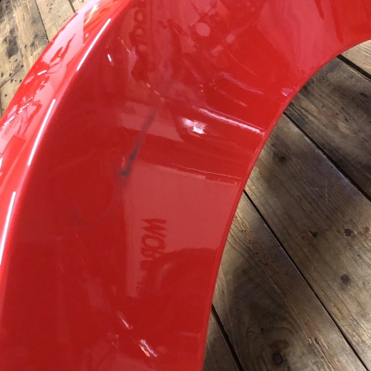 Indian Scout / Scout Sixty rear mudguard / fender in Wildfire Red